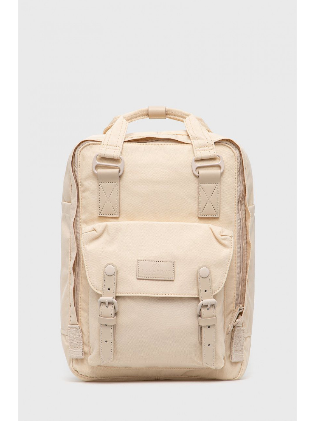 Batoh Doughnut béžová barva velký hladký